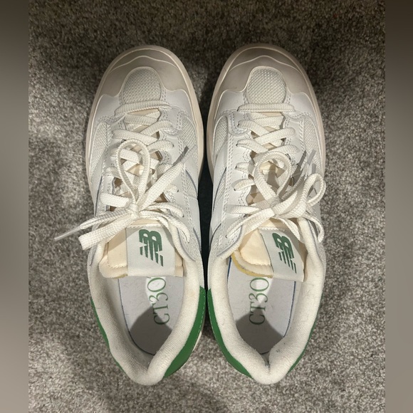 New Balance CT302 Low-Top Sneaker. Color: White&Chive. - Picture 2 of 4